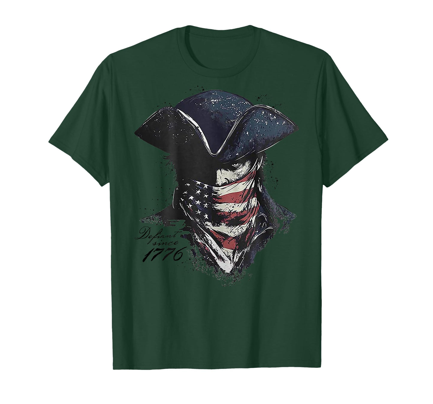 Defiant Since 1776 (on back) T-Shirt