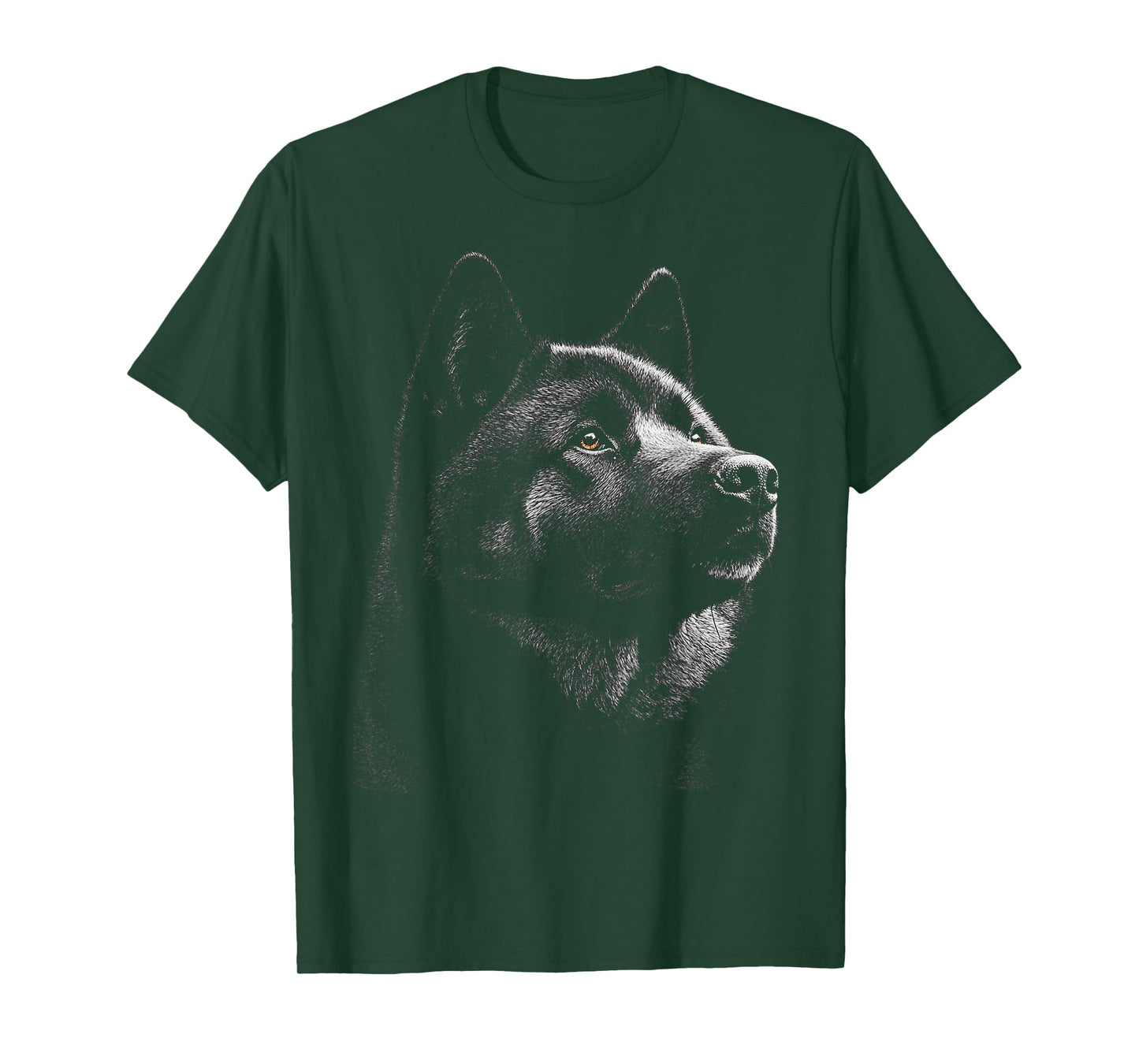 Akita Dog Graphic Pet Illustration Akita T-Shirt