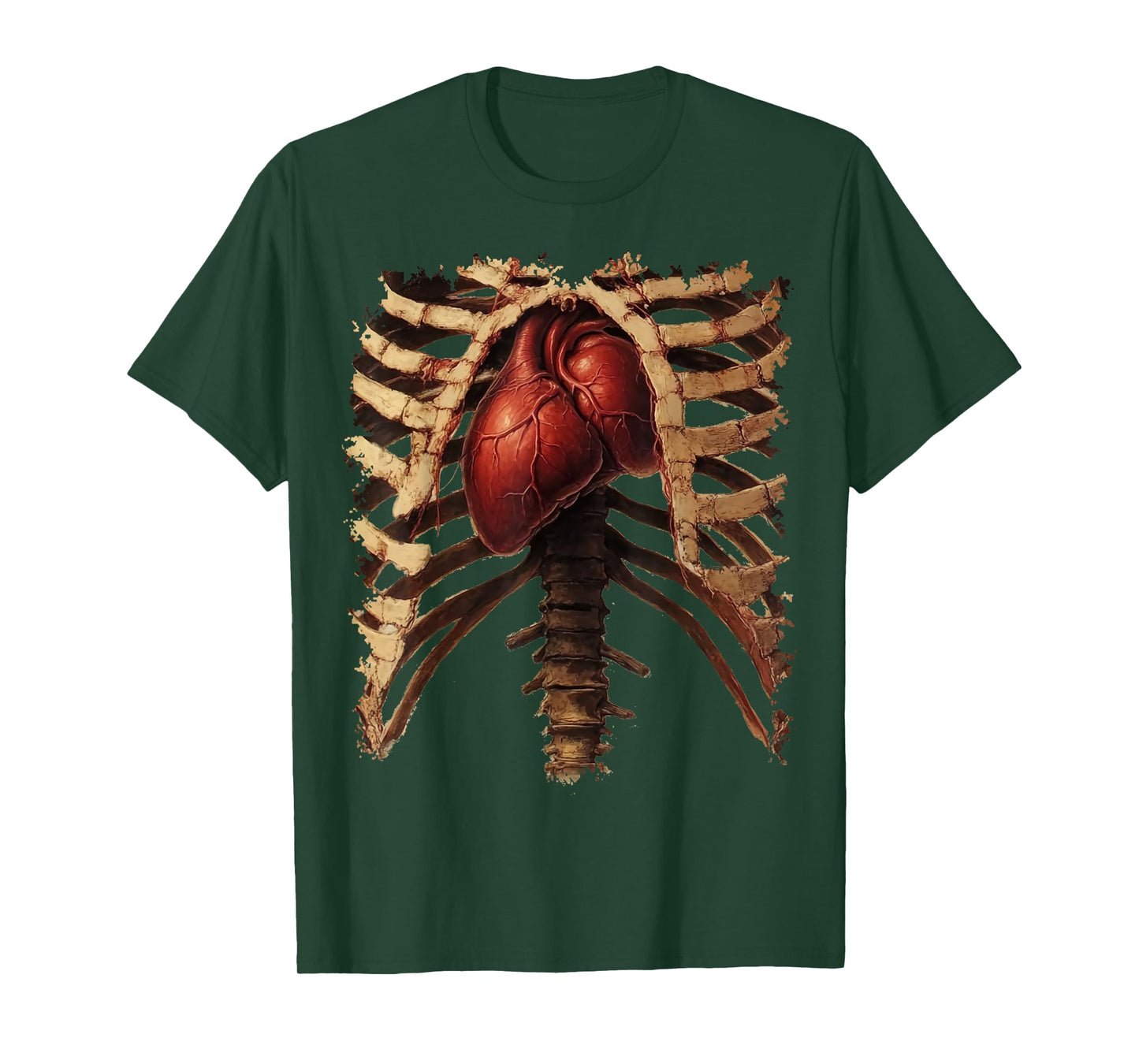Ribcage with a Heart T-Shirt
