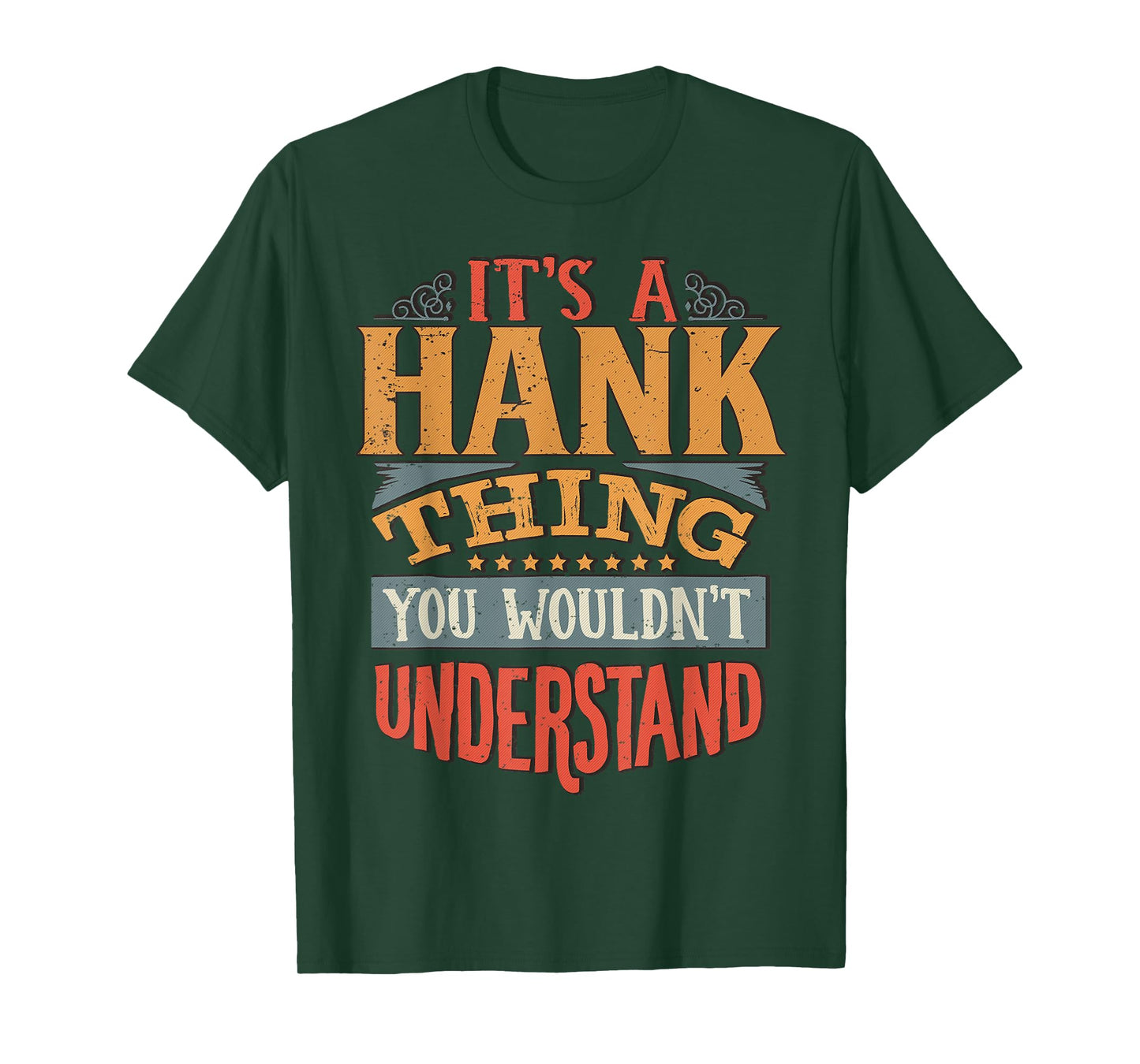 Hank Name T-Shirt