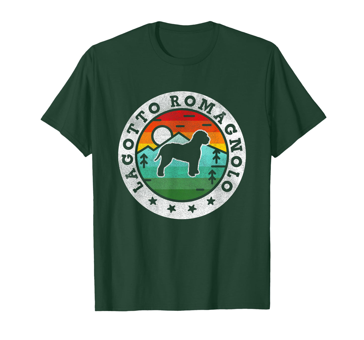 Vintage Lagotto Romagnolo Retro Dog Mom Dad T-Shirt