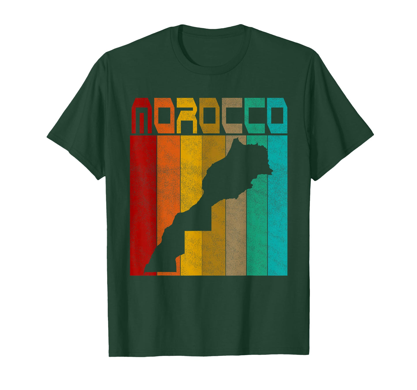 Morocco Map, I Love Morocco Map Morocco Moroccan Pride T-Shirt