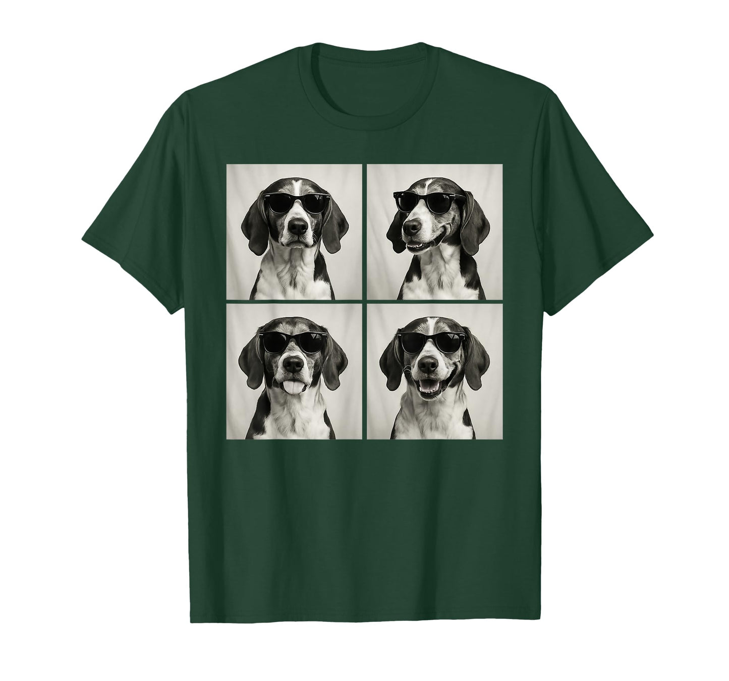 Funny Coonhound Dog Lover Cute Coonhound Photo Booth T-Shirt