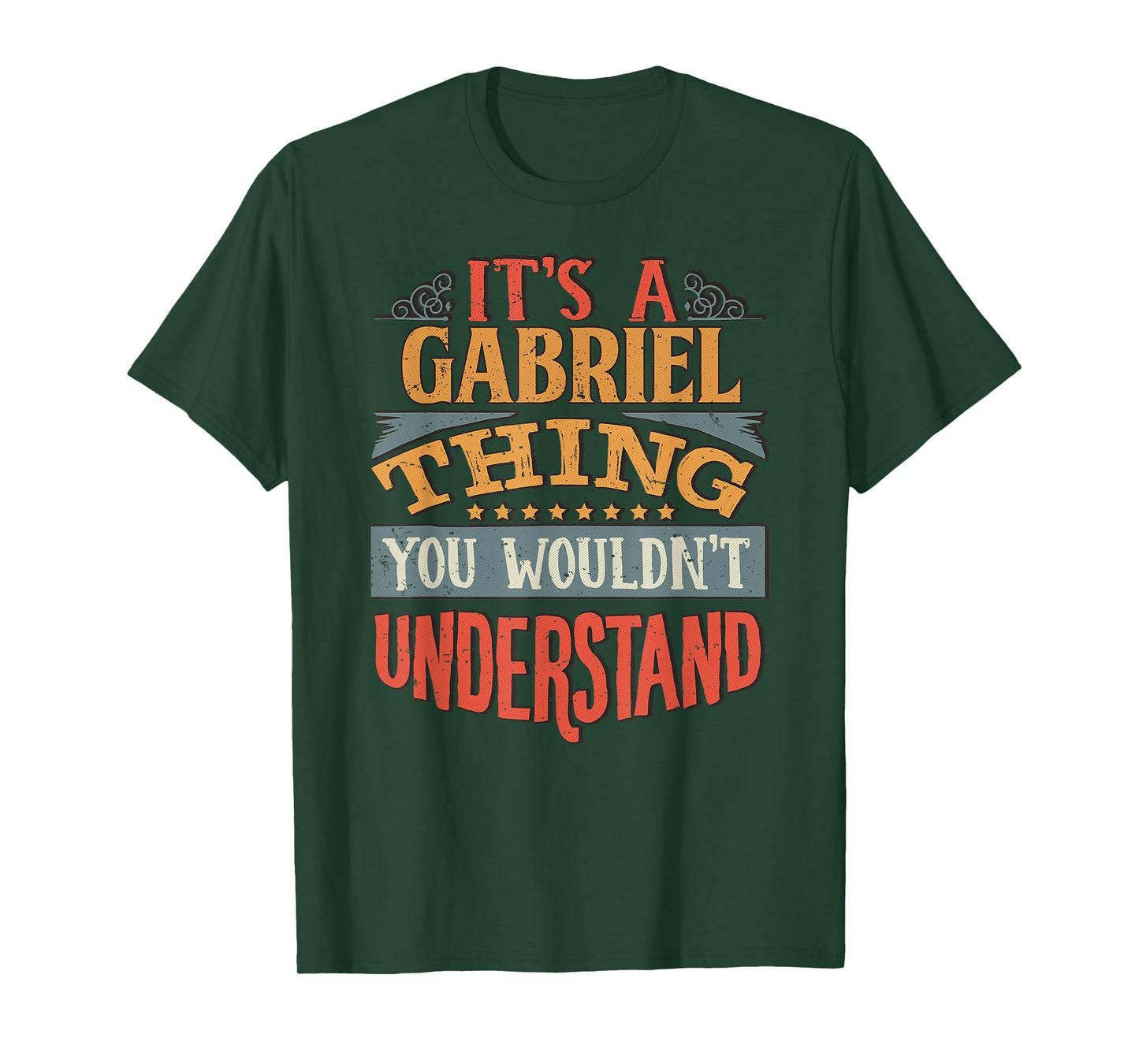 Gabriel Name Gifts By Vnz Gabriel Name T-Shirt