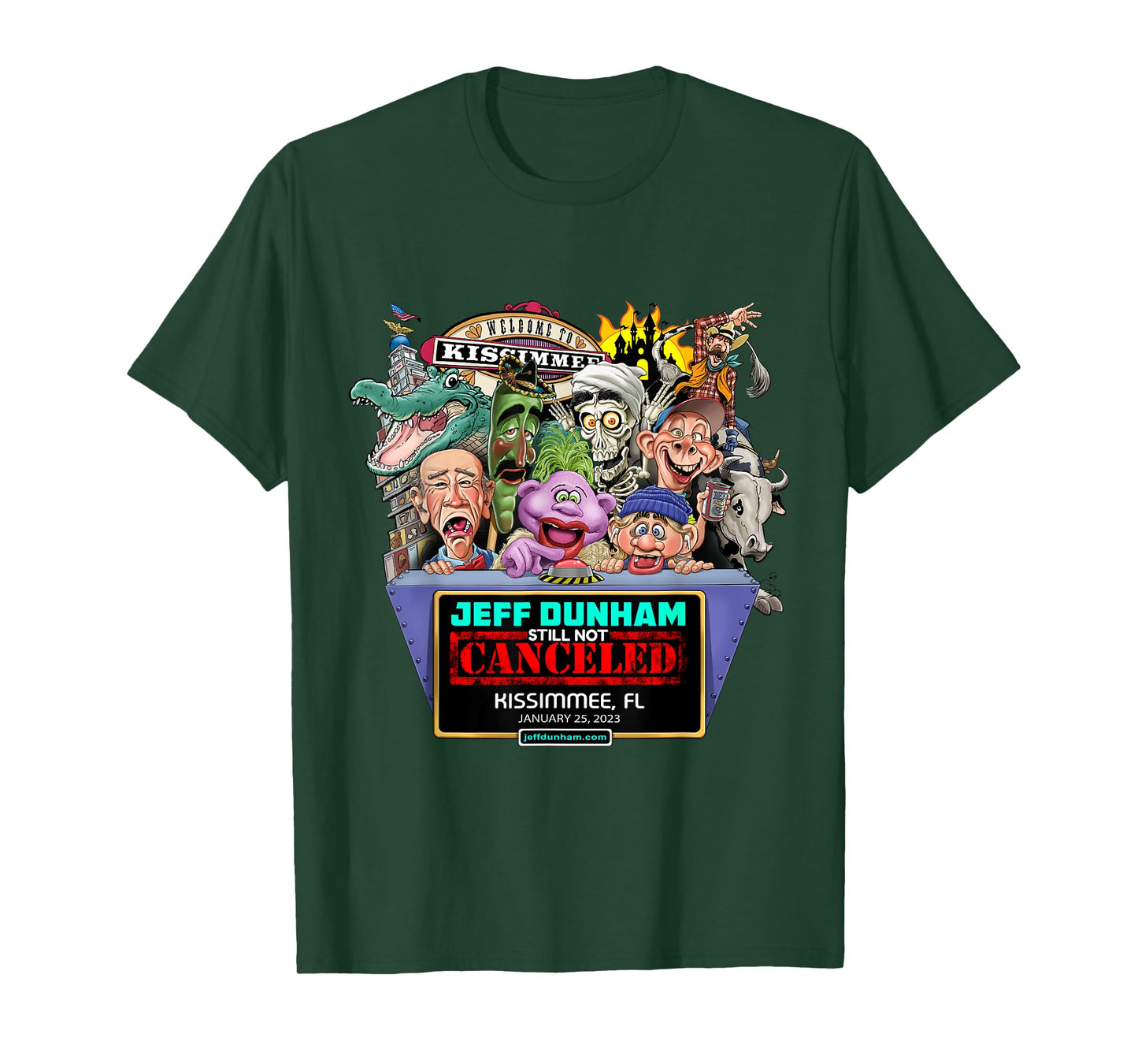 Jeff Dunham Kissimmee, FL (2023) T-Shirt