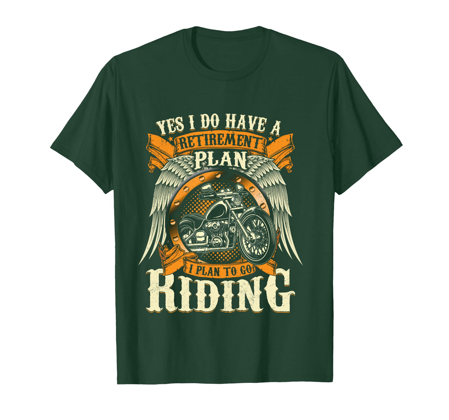 Motorcycle Retirement Plan To Ride It Rider Biker Retired Long Sleeve T-Shirt