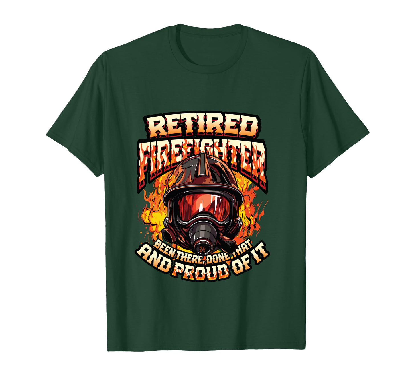 Fire Department Retired Firefighter Retirement Long Sleeve T-Shirt