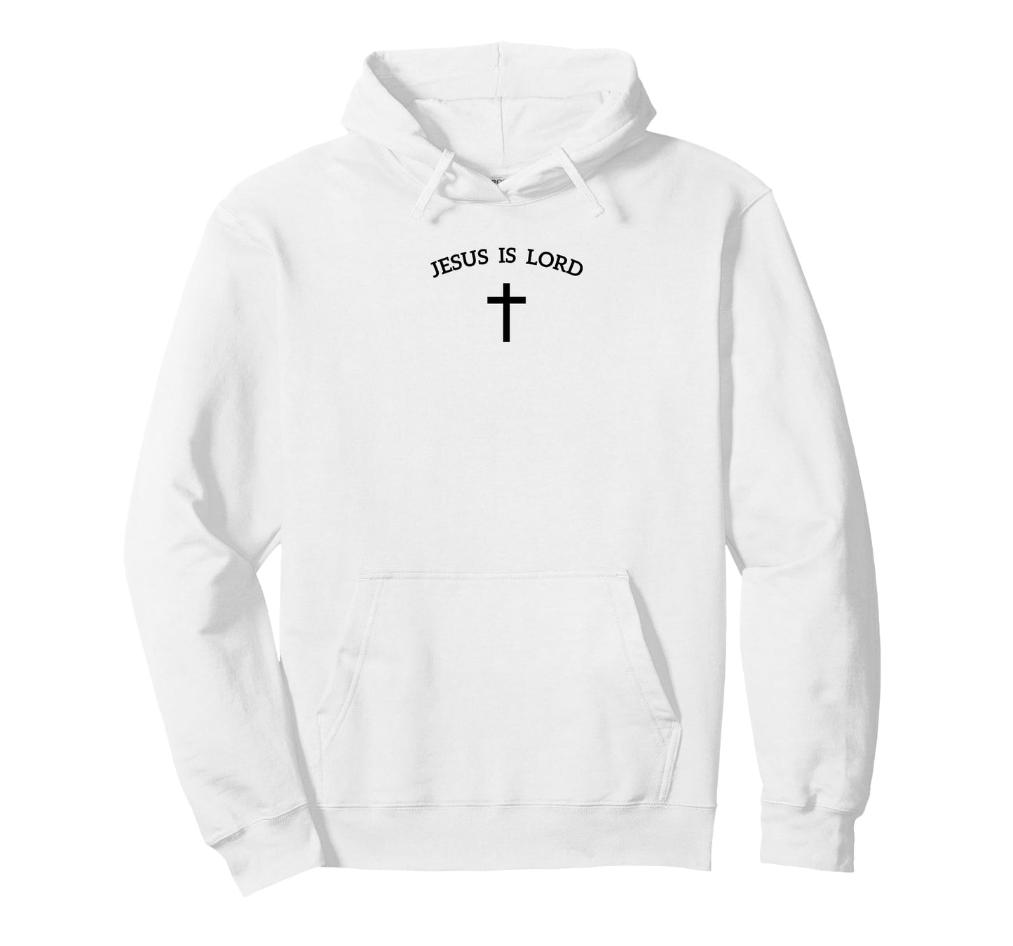 Jesus is Lord and Cross Design Christian Faith Believer T-Shirt