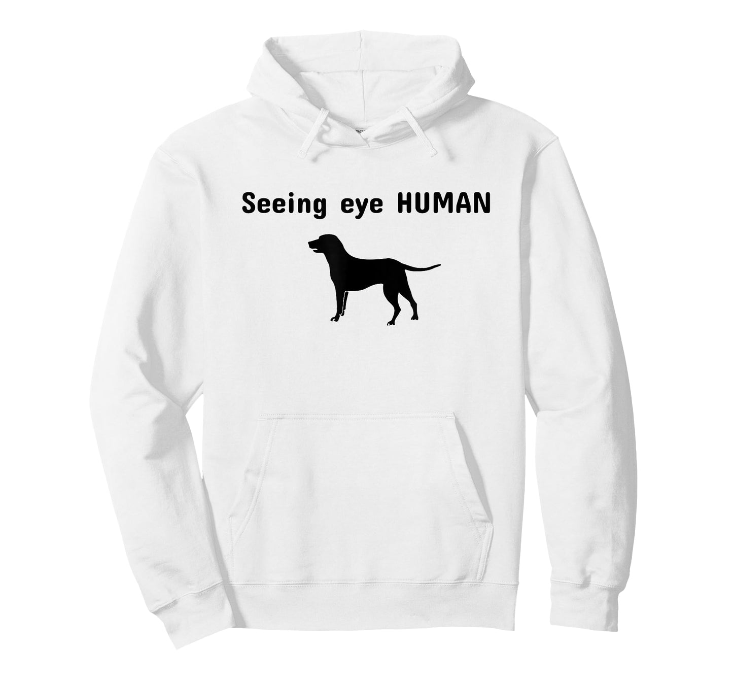 Seeing Eye Human Funny Dog Owner Pet Lover Gift T-Shirt