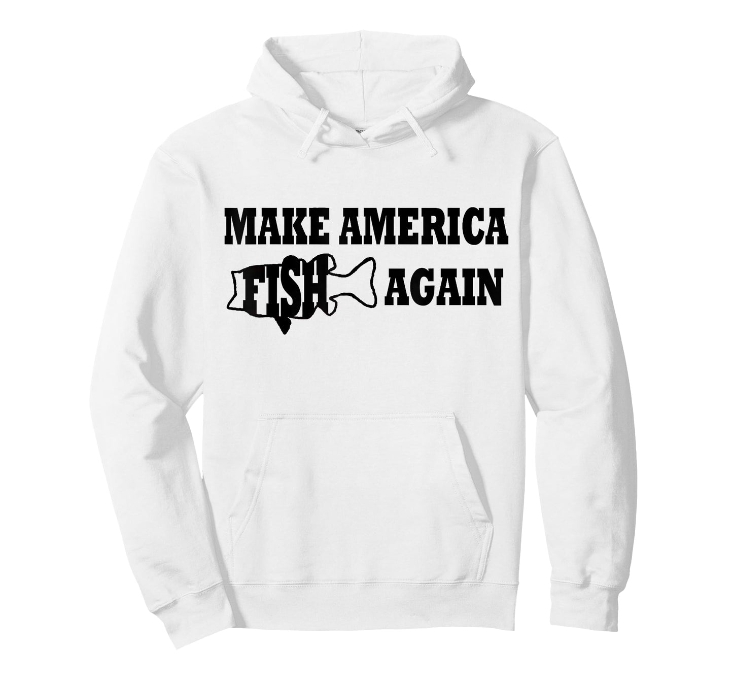 Make America Fish Again Funny Presidental Fishing Shirt