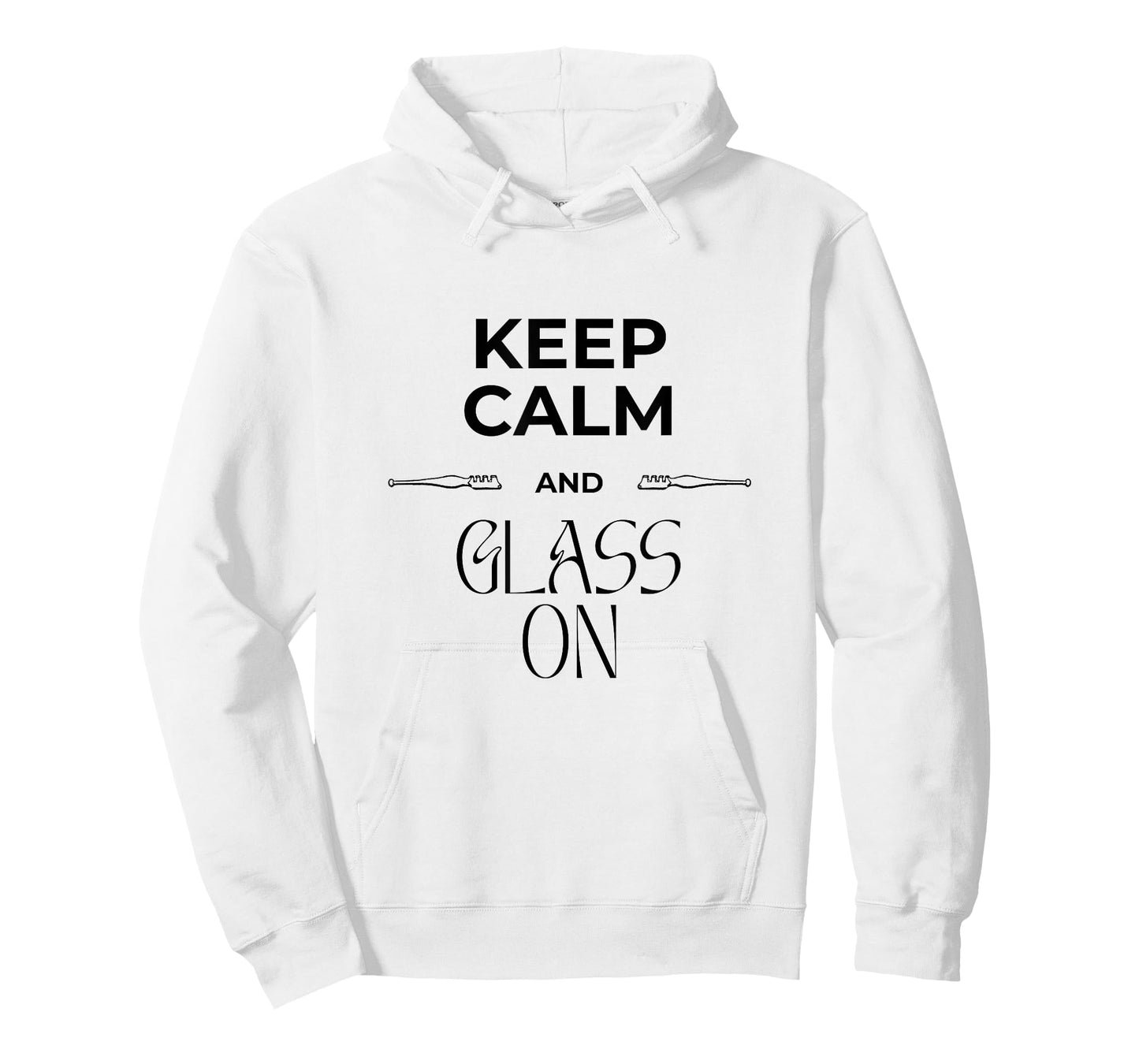 Funny Fused Stained Mosaic Blown Glass Artist Keep Calm T-Shirt