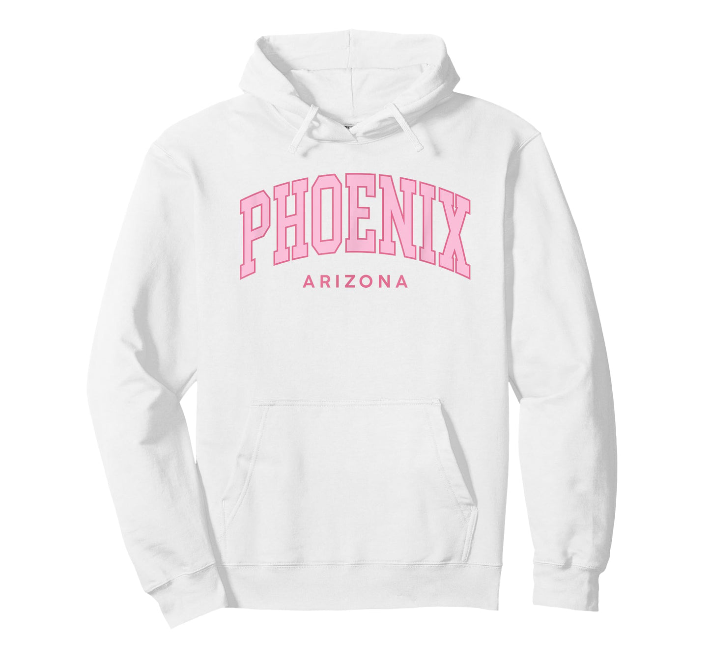 Phoenix Retro Preppy Throwback Womens Girls Arizona Pink T-Shirt