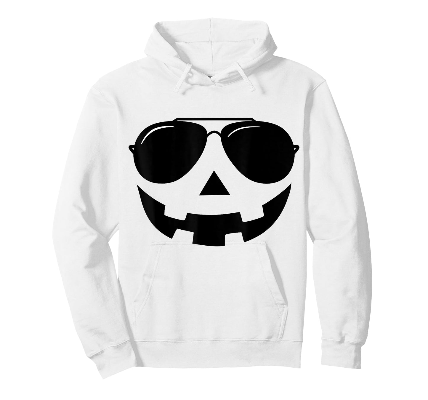 Jack O Lantern pumpkin face sunglasses halloween costume T-Shirt