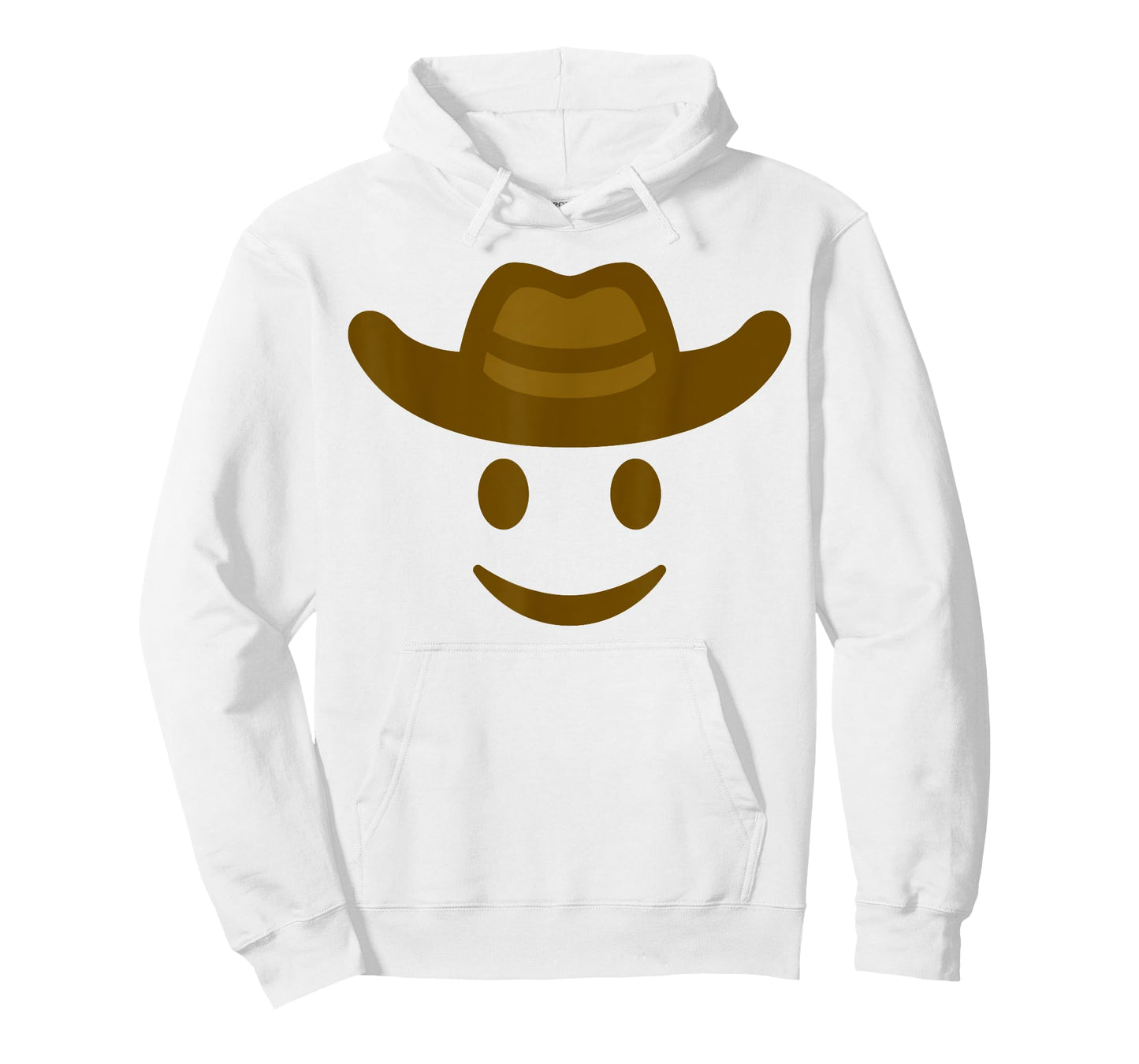 Cowboy Hat Emoticon Face Yeehaw Gift for Cowboy Lovers T-Shirt
