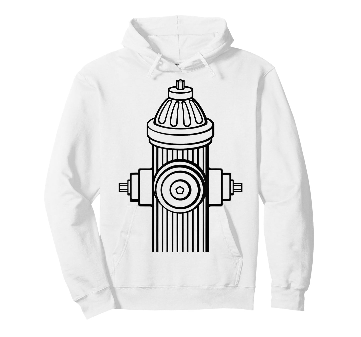 Fire Hydrant - Lazy Halloween Costume Firefighter Fireman T-Shirt