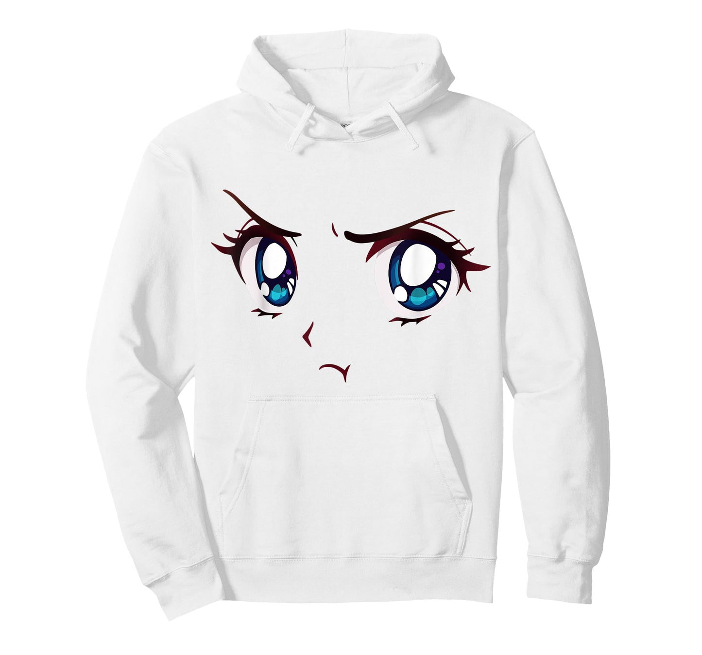 Angry Anime Eyes Shirt Face Mood Aesthetic Anime Merch T-Shirt