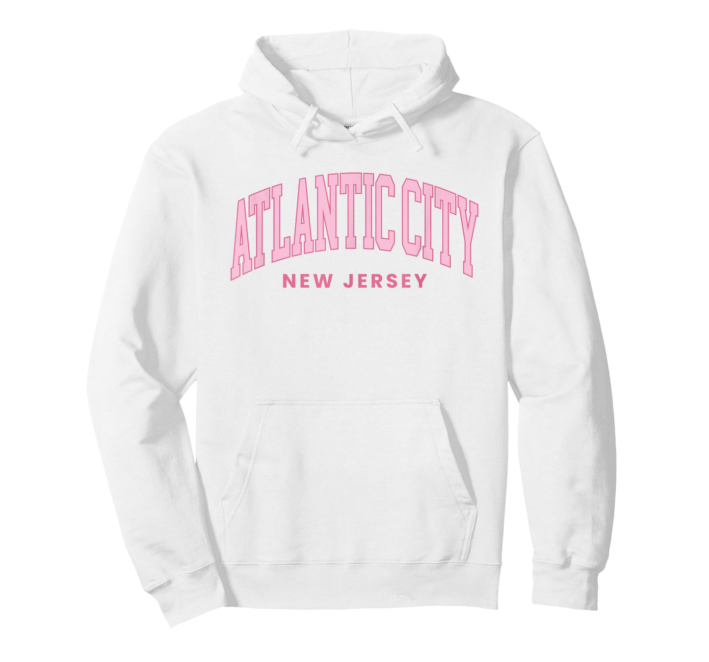 Atlantic City New Jersey Retro Preppy Throwback Womens Girls T-Shirt