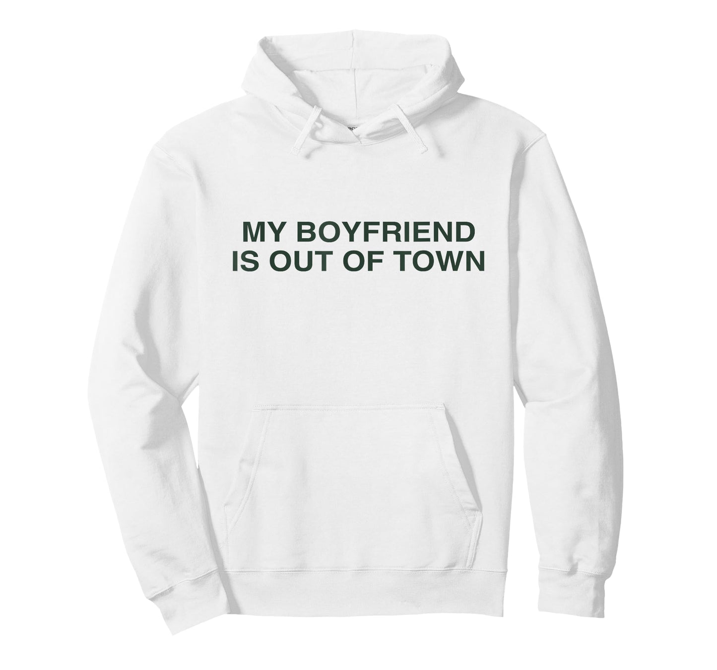 My Boyfriend is Out of Town Y2K Slogan Women T-Shirt