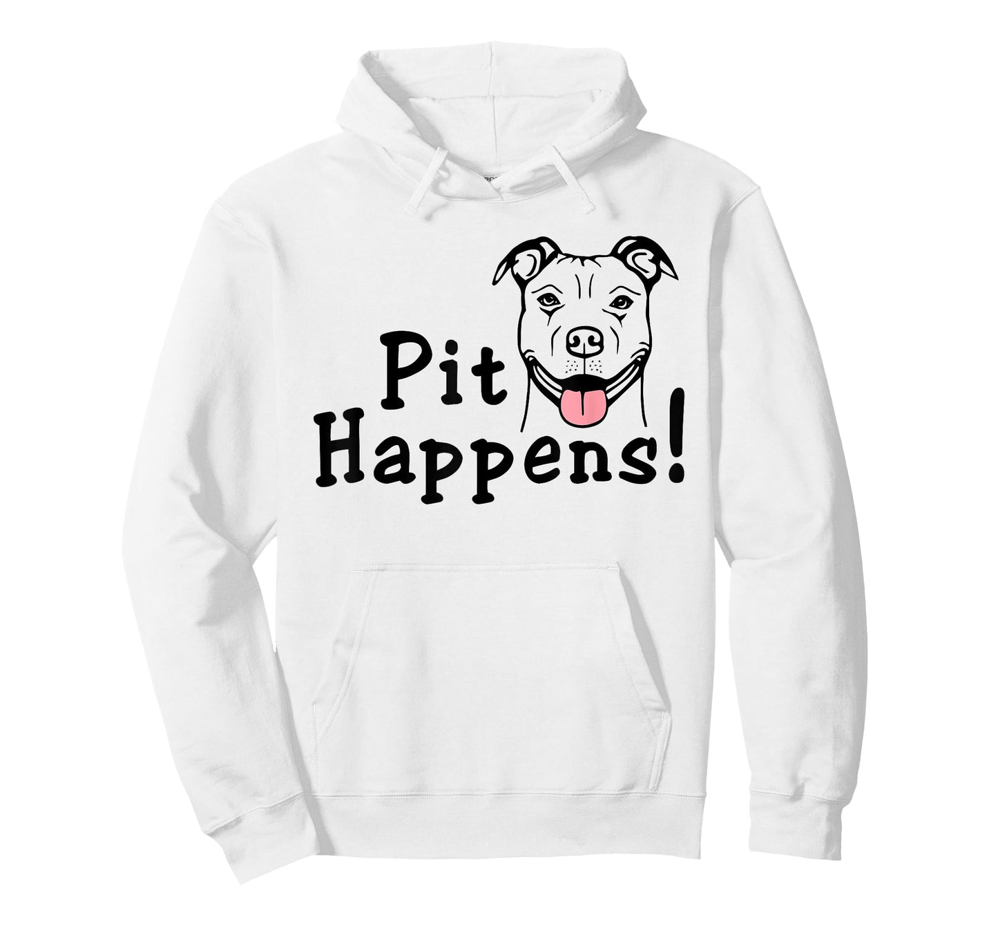 Pit Happens Pit Bull Mom Dog Bad Attitude Ladies Pitbull T-Shirt