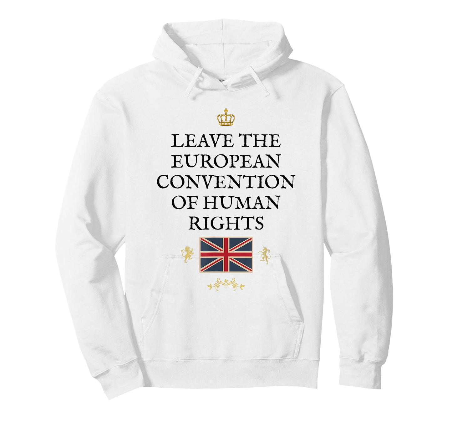 BRITAINS Patriots British Pride Supporters Leave The ECHR UK T-Shirt