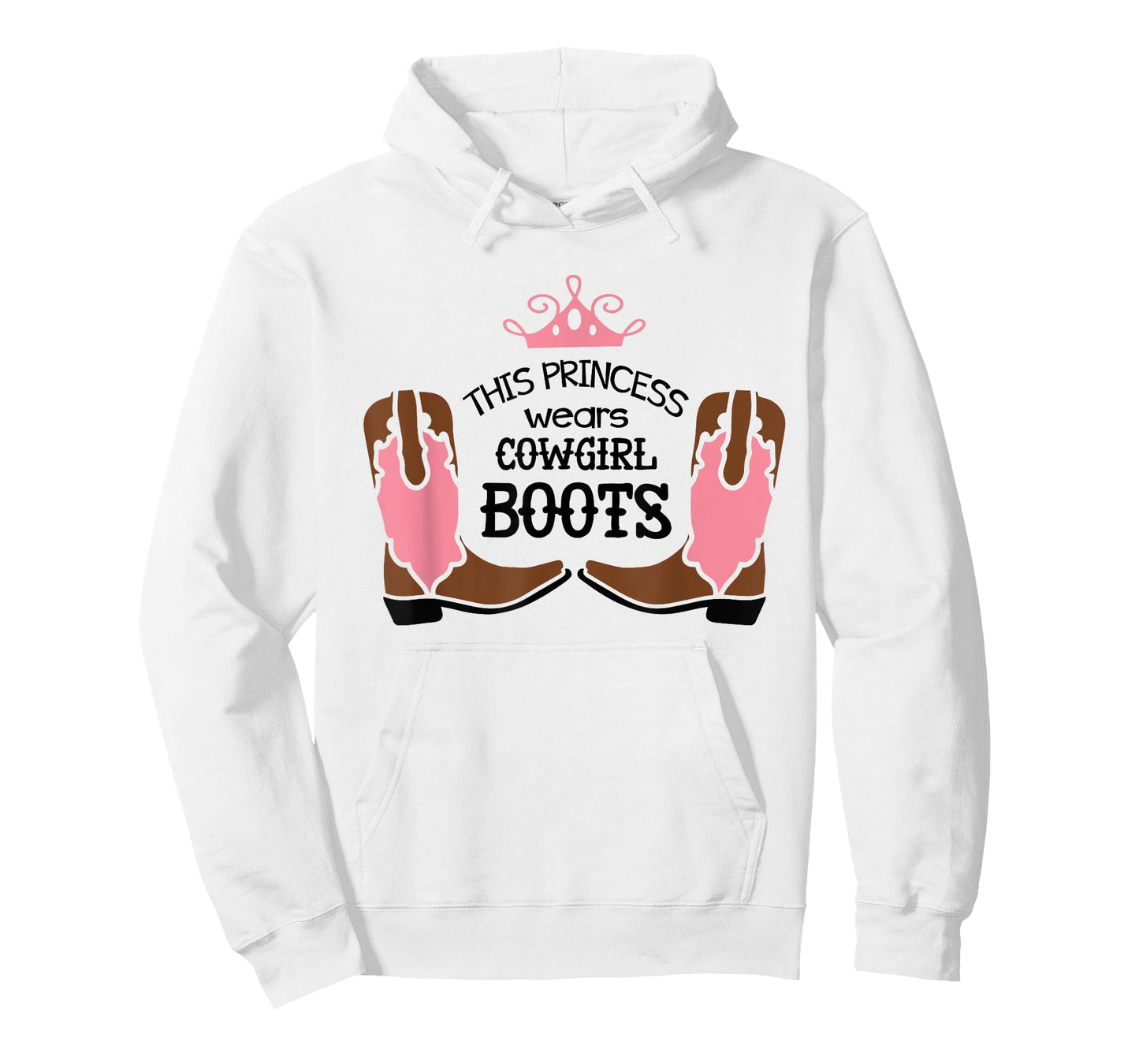 Princess Cowboy Boots Western Cowgirl Girls T Shirt Gift T-Shirt