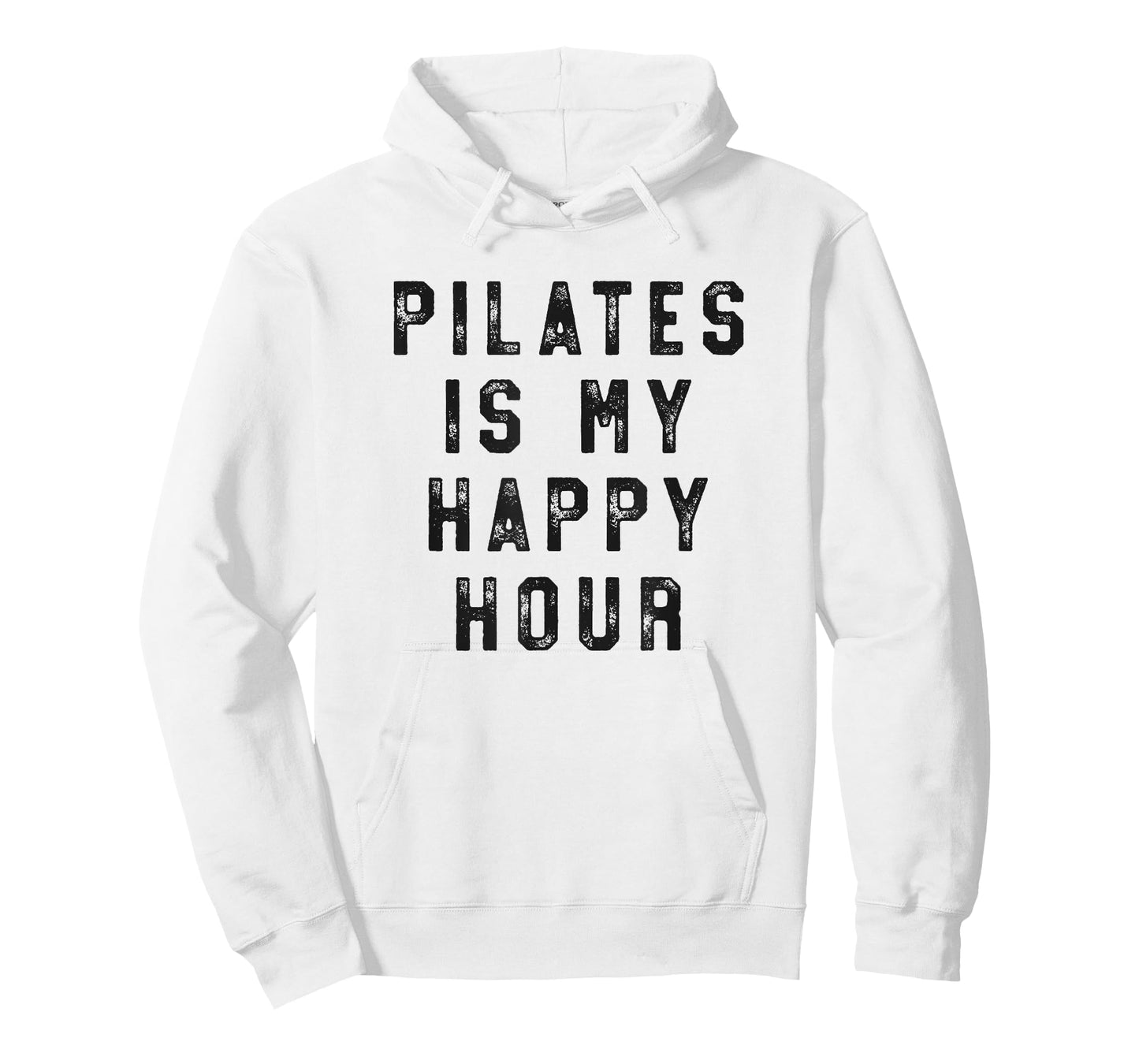 Pilates Is My Happy Hour T-Shirt for Women Funny Simple T-Shirt