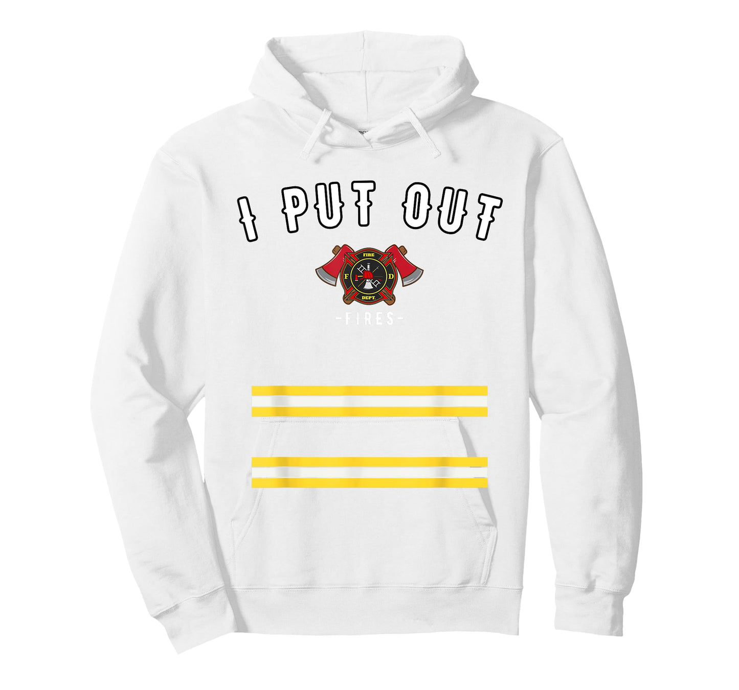 Halloween Costume Funny Firefighter I Put Out Fires Firemen T-Shirt