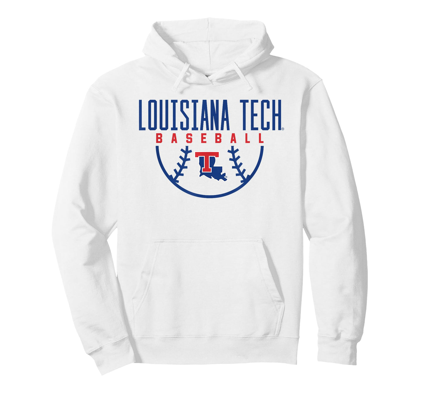 Louisiana Tech Bulldogs Baseball Arch T-Shirt