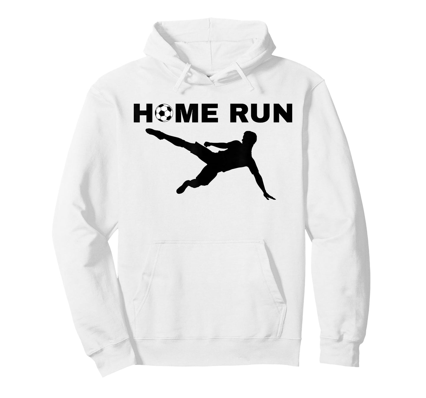 Home Run Soccer Ball Funny Sports Mashup Pun Humor Design T-Shirt