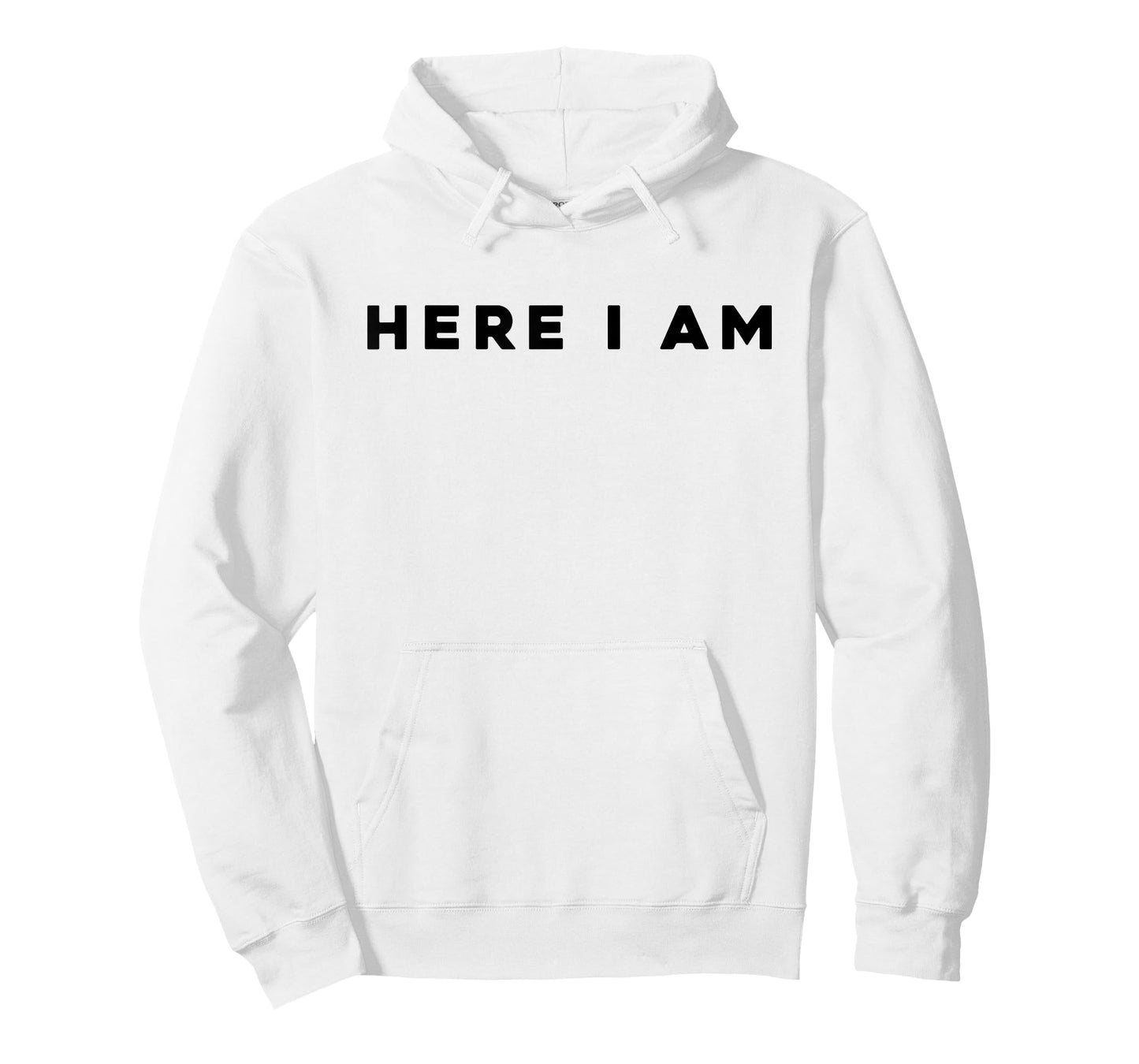 White Here I Am T-Shirt