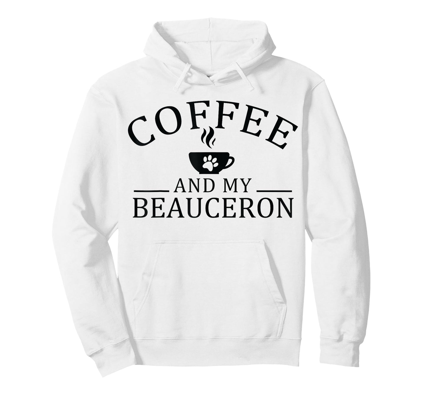Beauceron Dog And Coffee Men Women T-Shirt