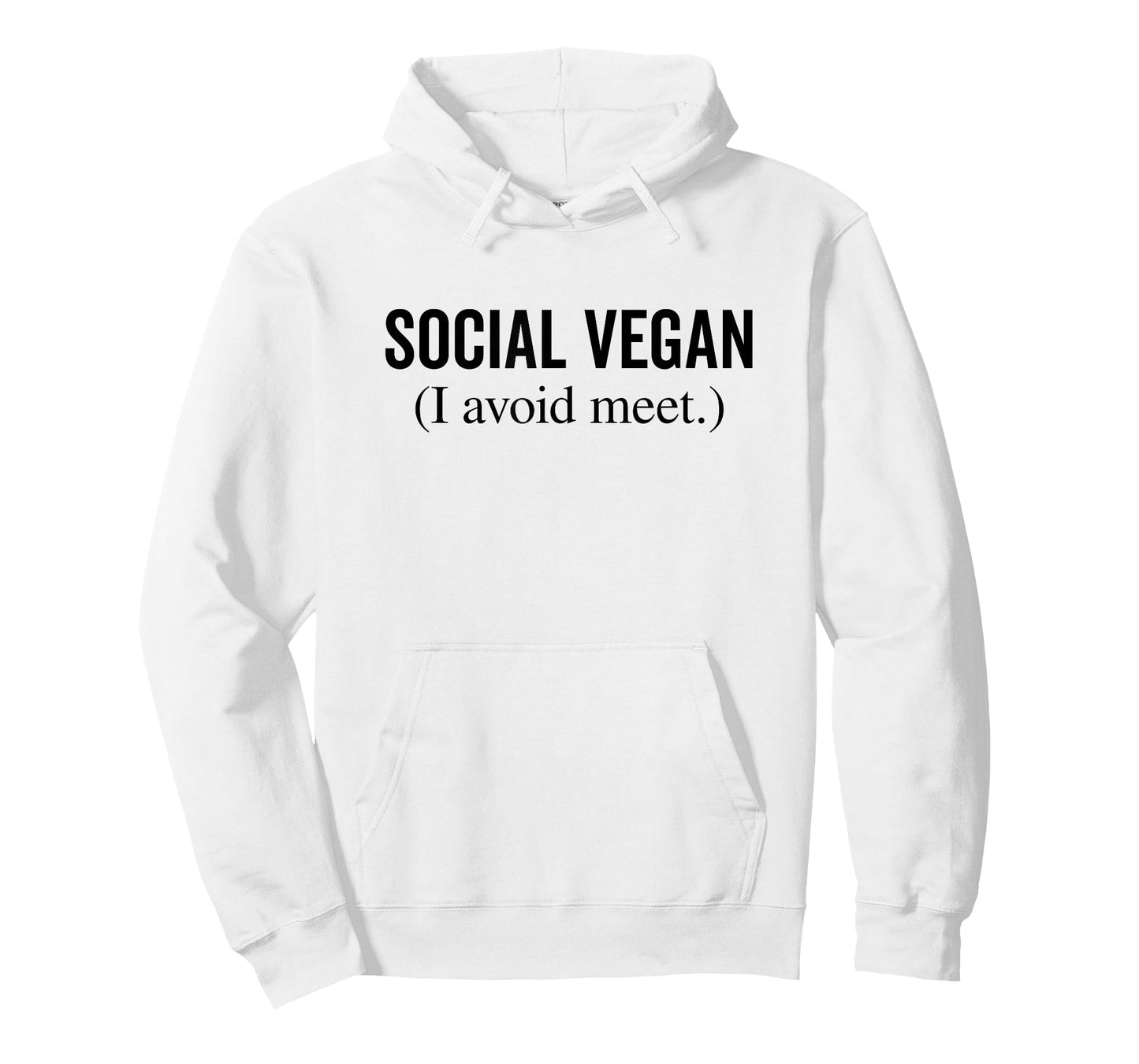 Social Vegan I Avoid Meet Funny Introvert Humor T-Shirt