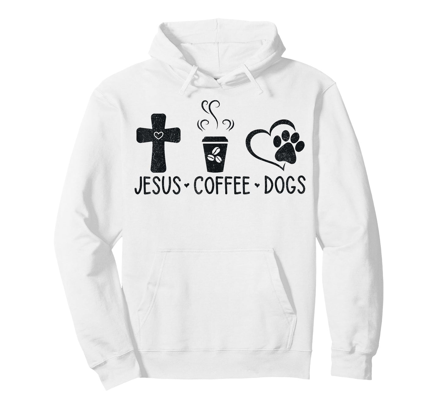 Jesus Coffee Dogs Funny Christian Dog Owners Lovers Men Women T-Shirt