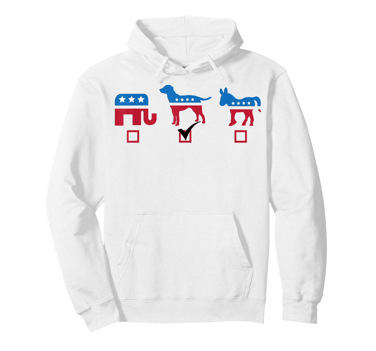 Elephant Dog Donkey Choose My Dog Would Do A Better Job T-Shirt