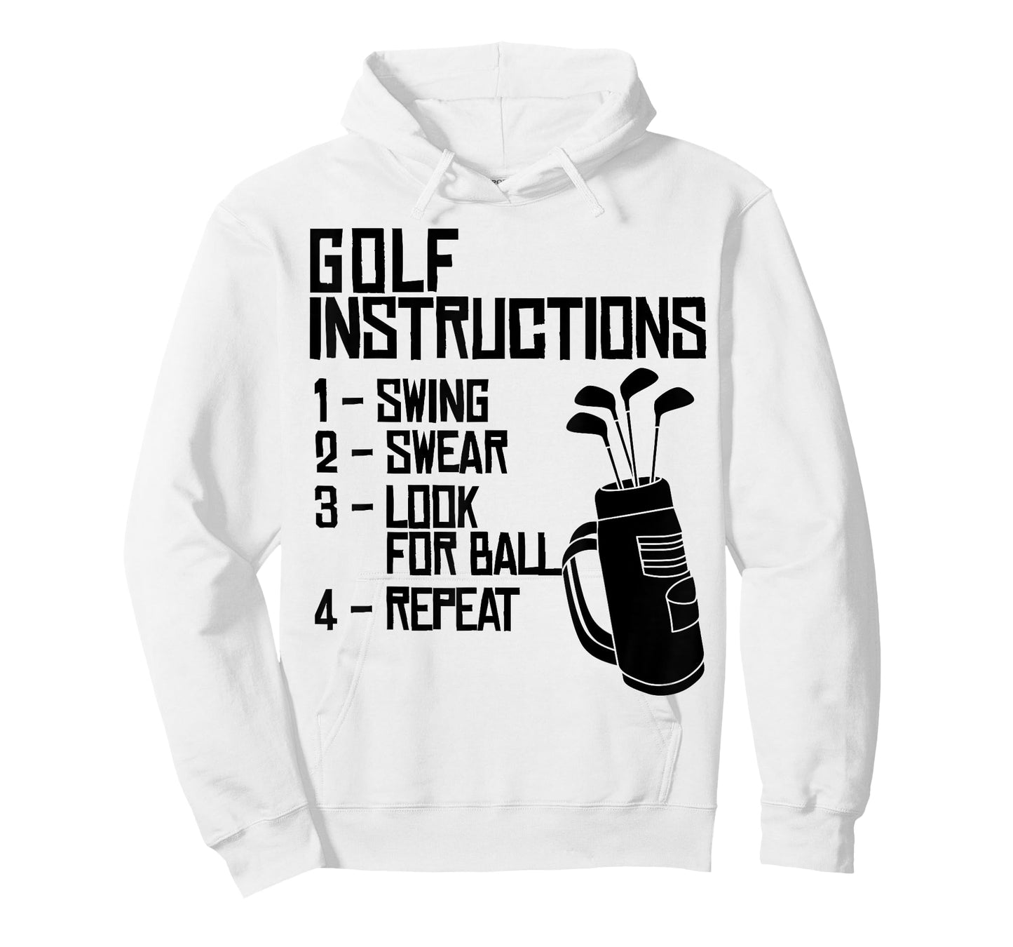 Golf Instructions funny Golf Instructions T-Shirt
