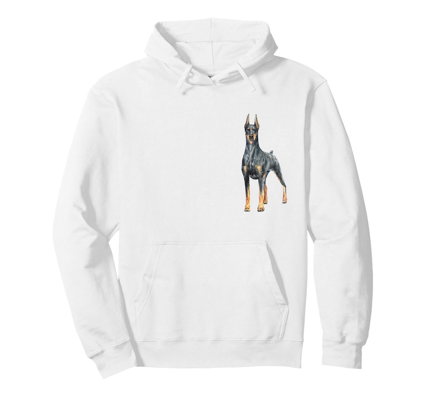 #snirt Doberman T-Shirt with Breed Dog Motif Hoodie Print T-Shirt