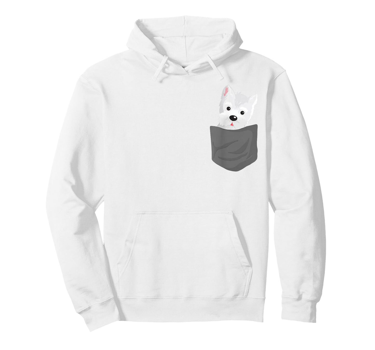 Dog in A Pocket Cute Westie Terrier Lover Puppy T-Shirt