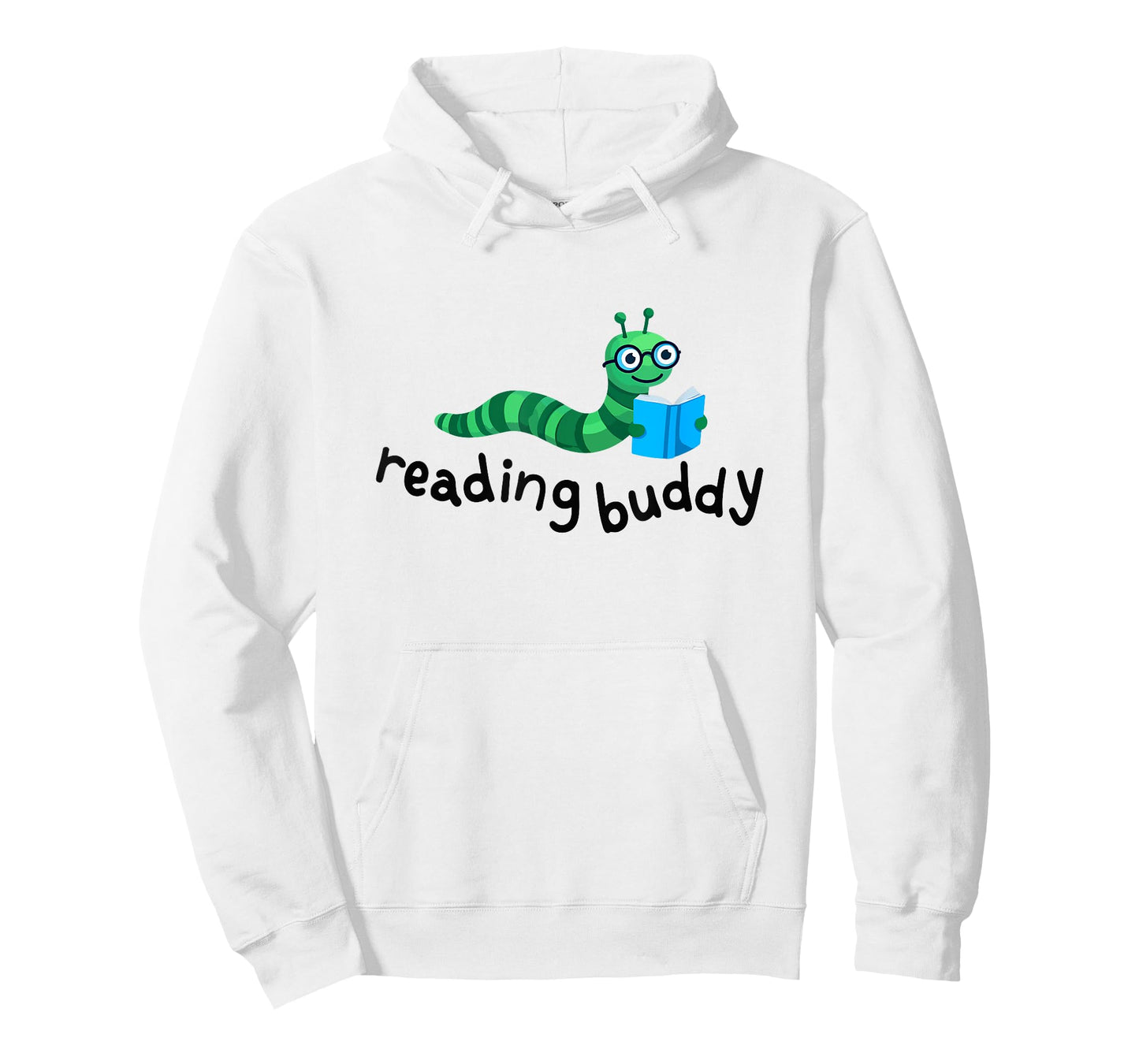Reading Buddy Cute Bookworm with Book T-Shirt