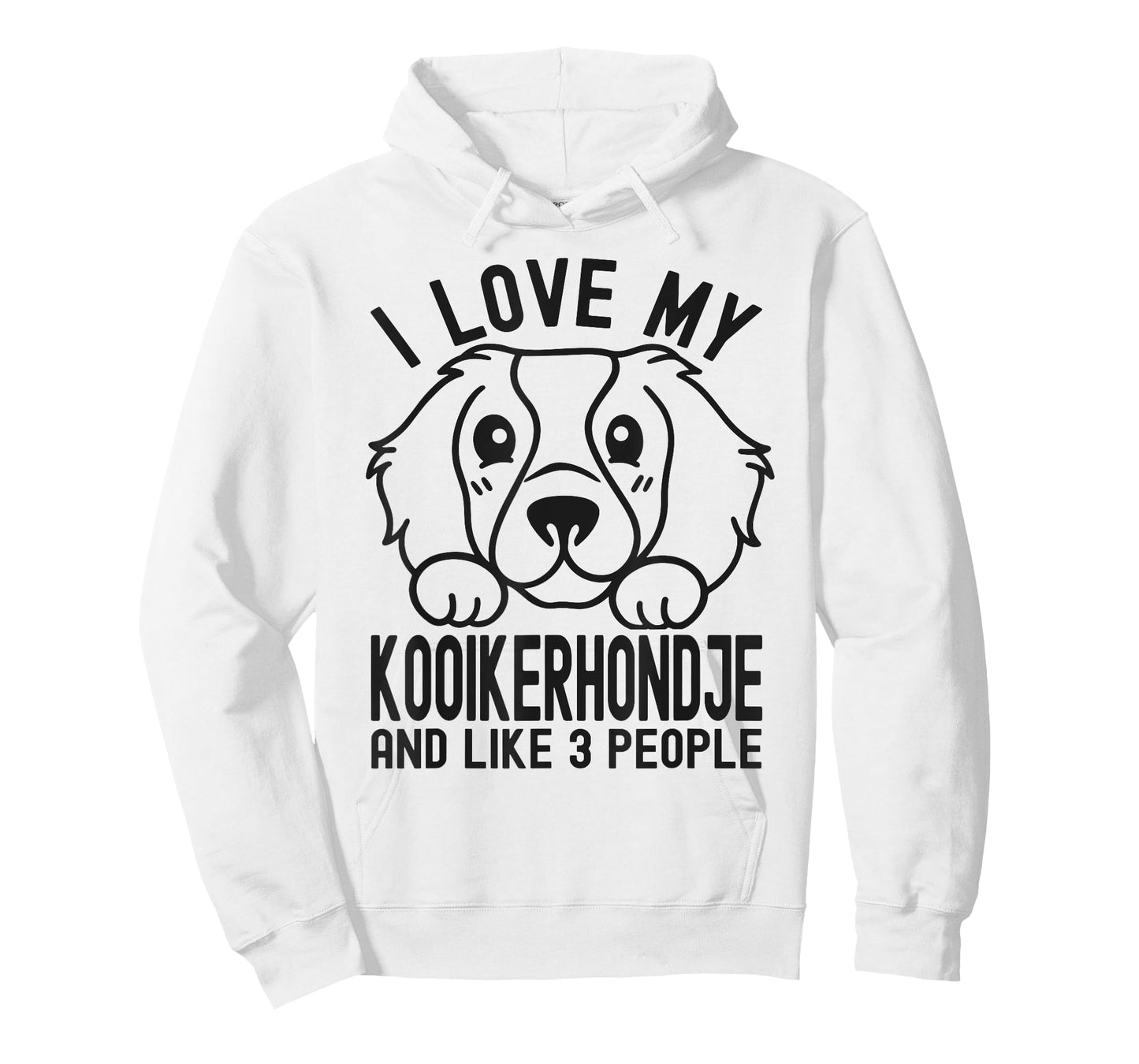 I Love My Kooikerhondje And Like 3 People, Dog Lover Men Women Girls Kids T-Shirt
