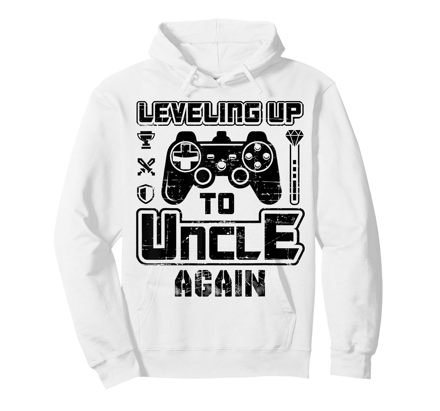 Leveling Up To Uncle Again Pregnancy Announcement T-Shirt
