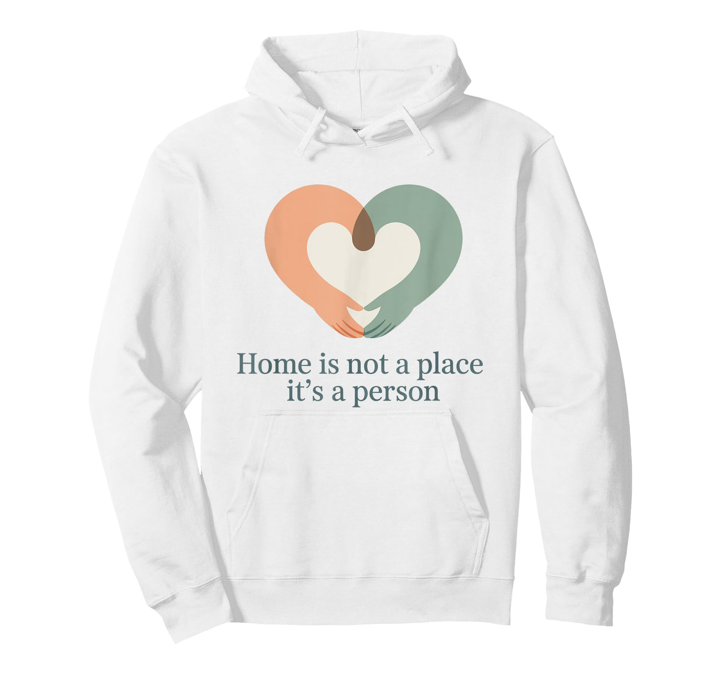 Home is Not a Place It’s a Person Love Husband Wife Men T-Shirt