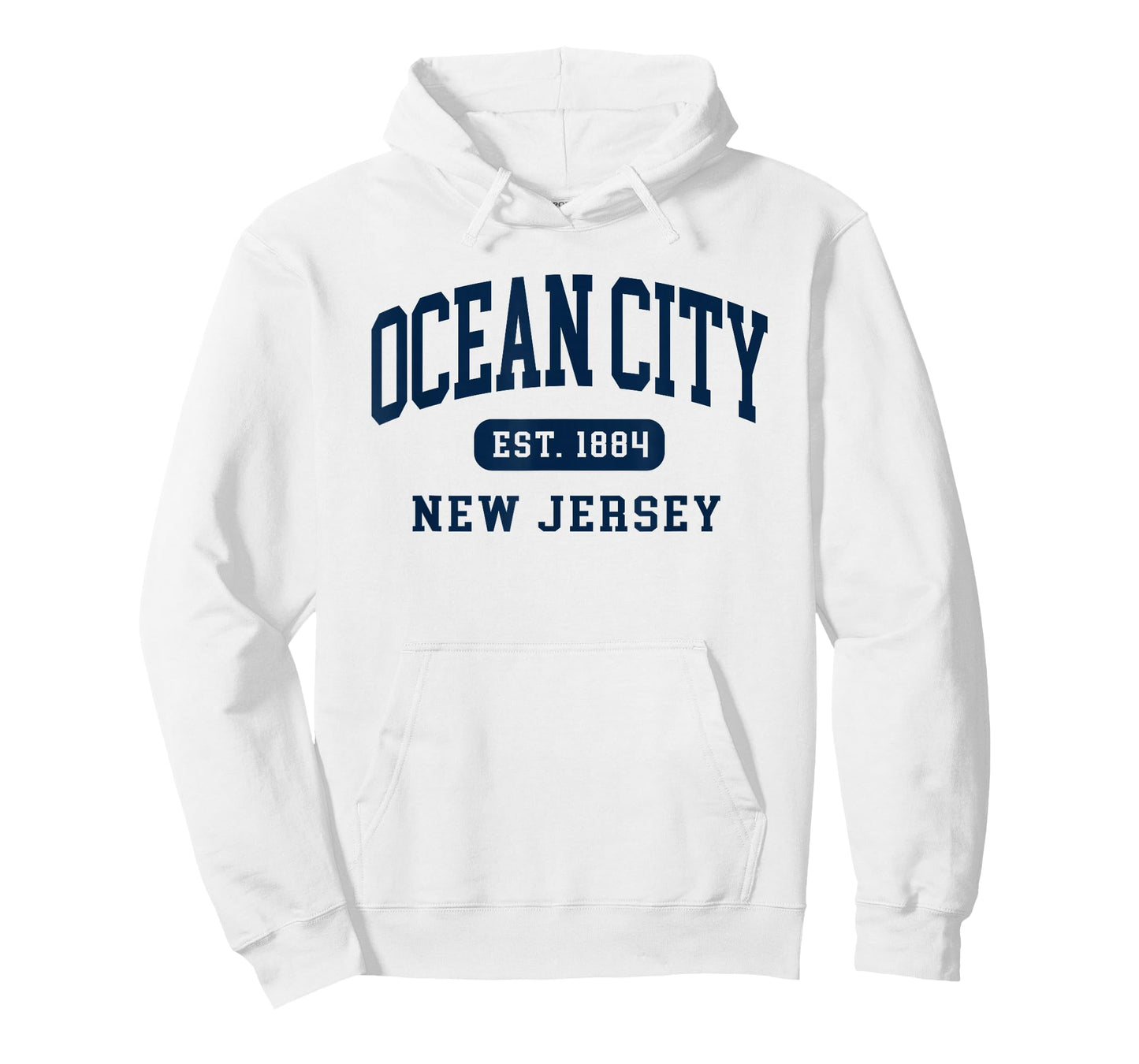 Ocean City New Jersey Retro Est Vintage Souvenir Mens Womens T-Shirt
