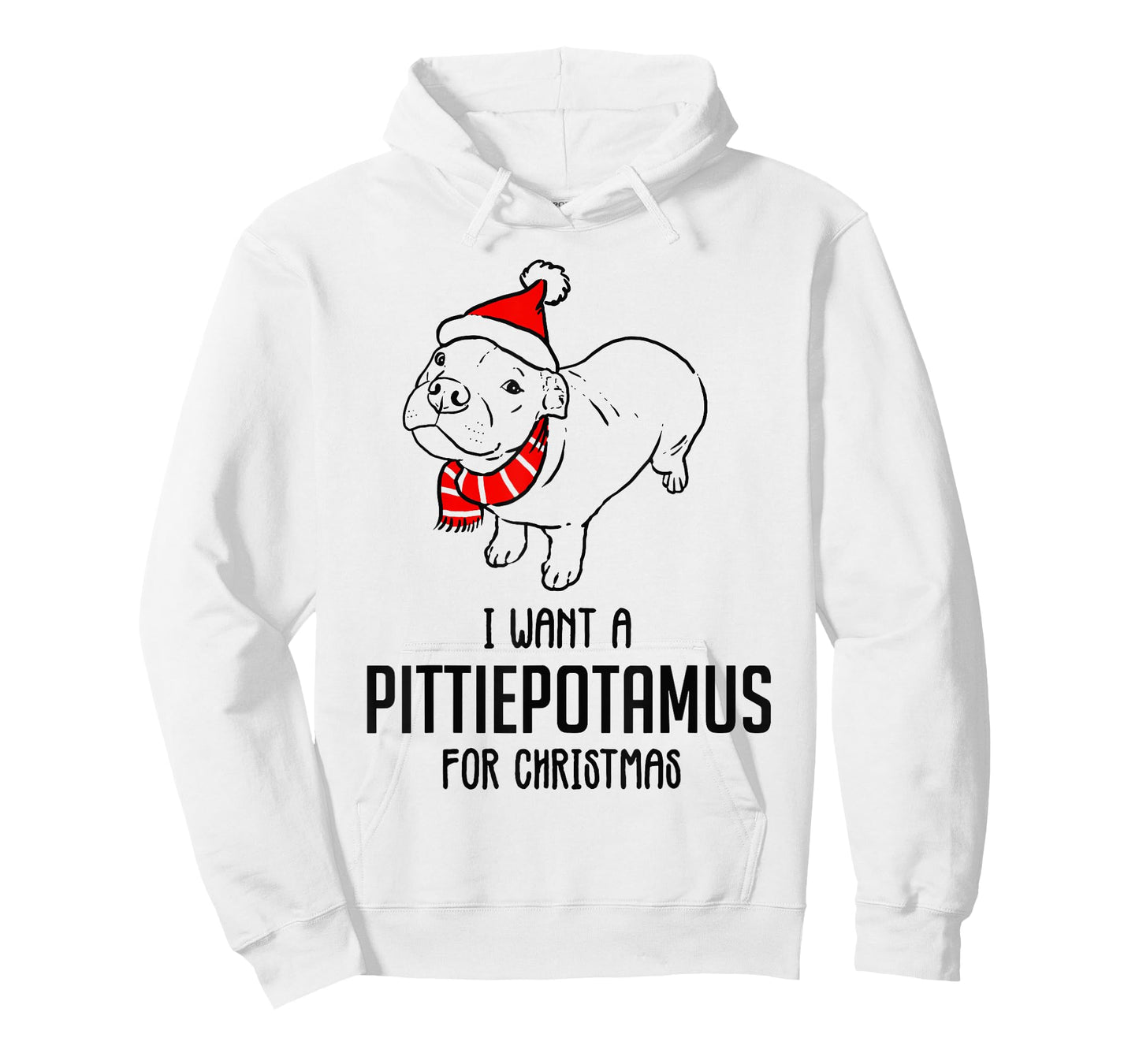 I Want A Pittiepotamus For Christmas T-Shirt