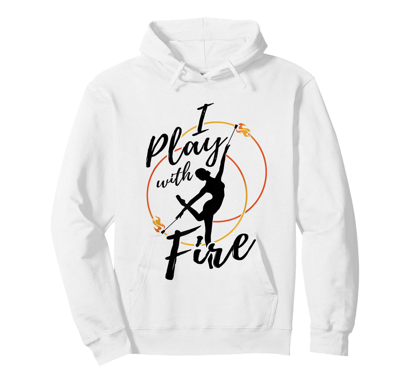 Flow Arts Performer Fire Dancer I Play With Fire T-Shirt