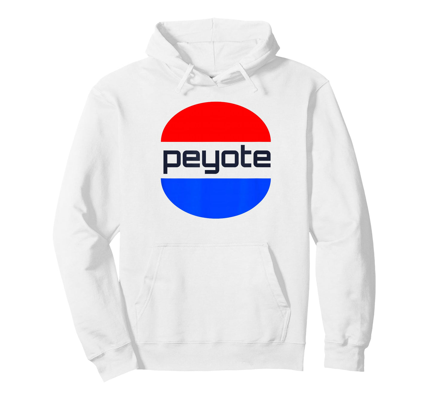 Peyote - Cool font With a Blue And Red Sphere Graphic T-Shirt
