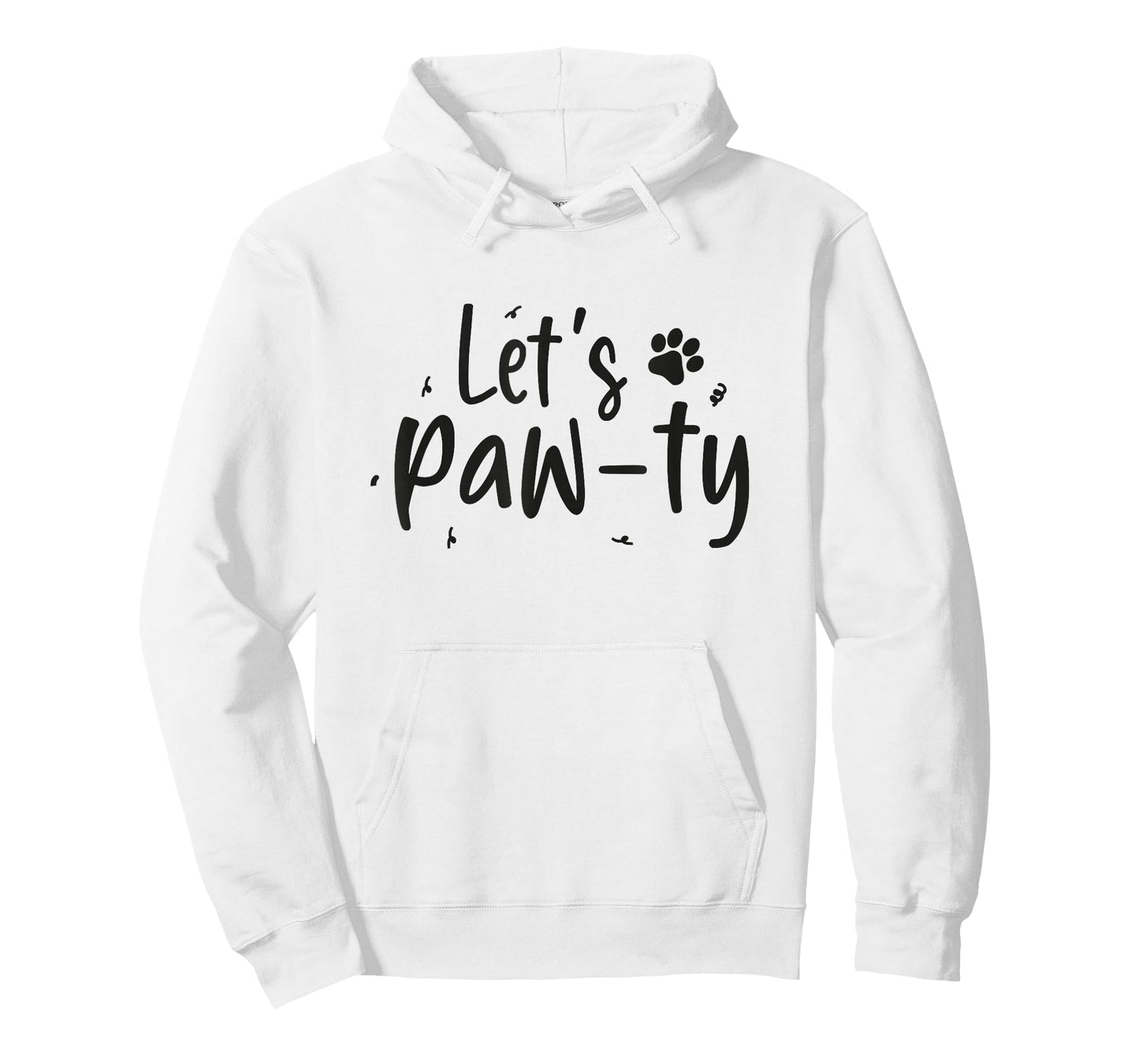 Let's Paw-ty Love Dogs Mom Birthday Dog Bday Boy Girl Pawty T-Shirt