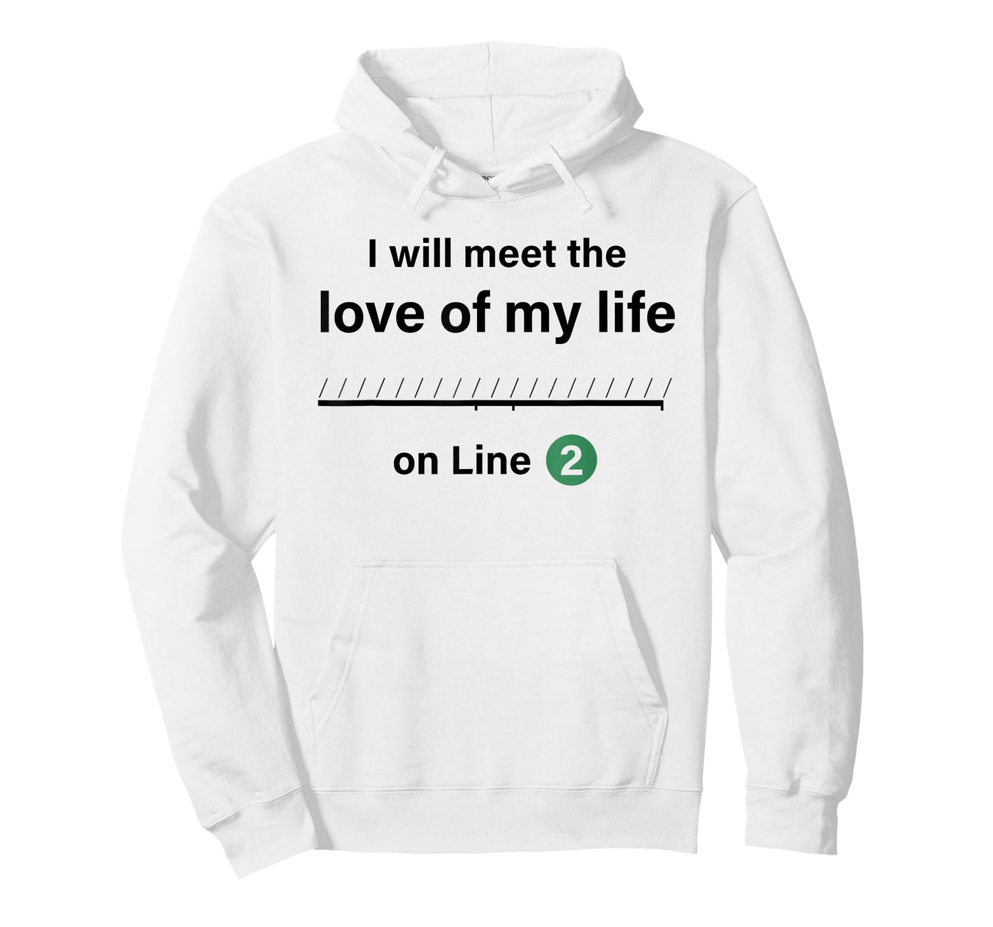 I Will Meet The Love of My Life On Line 2 T-Shirt
