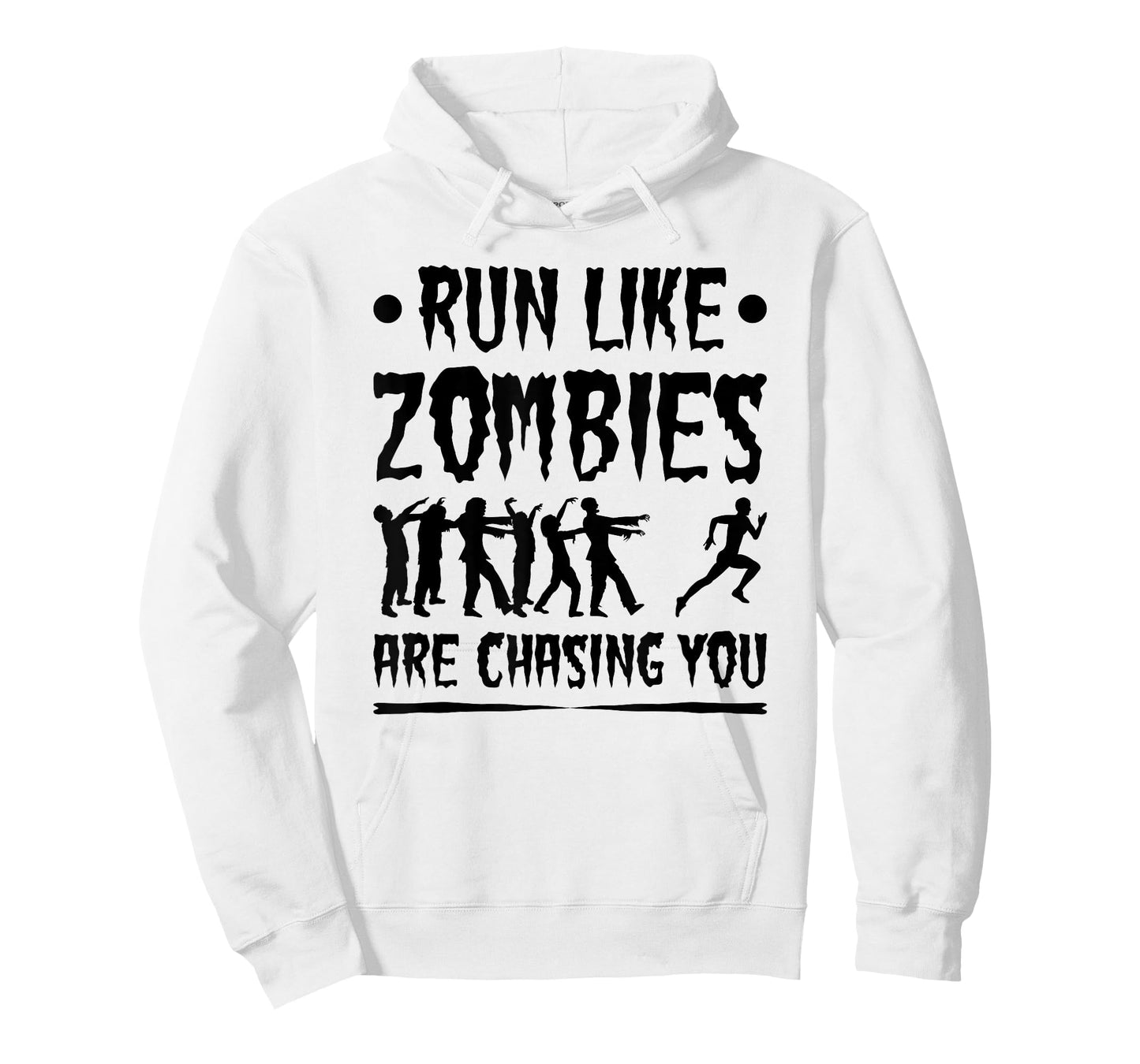 Run Like Zombies Chasing You, Funny Halloween Runner Running T-Shirt