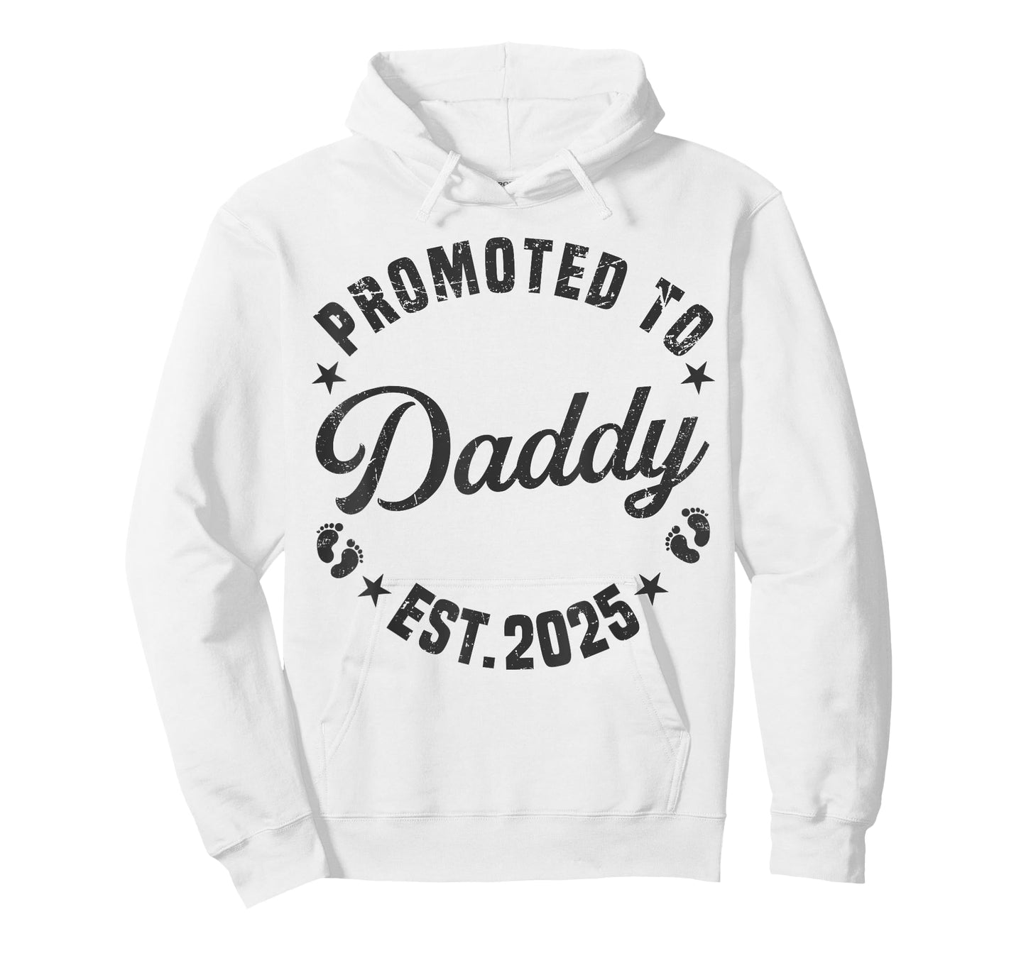 Promoted To Daddy Est 2025 Funny New Dad Soon To Be Daddy T-Shirt
