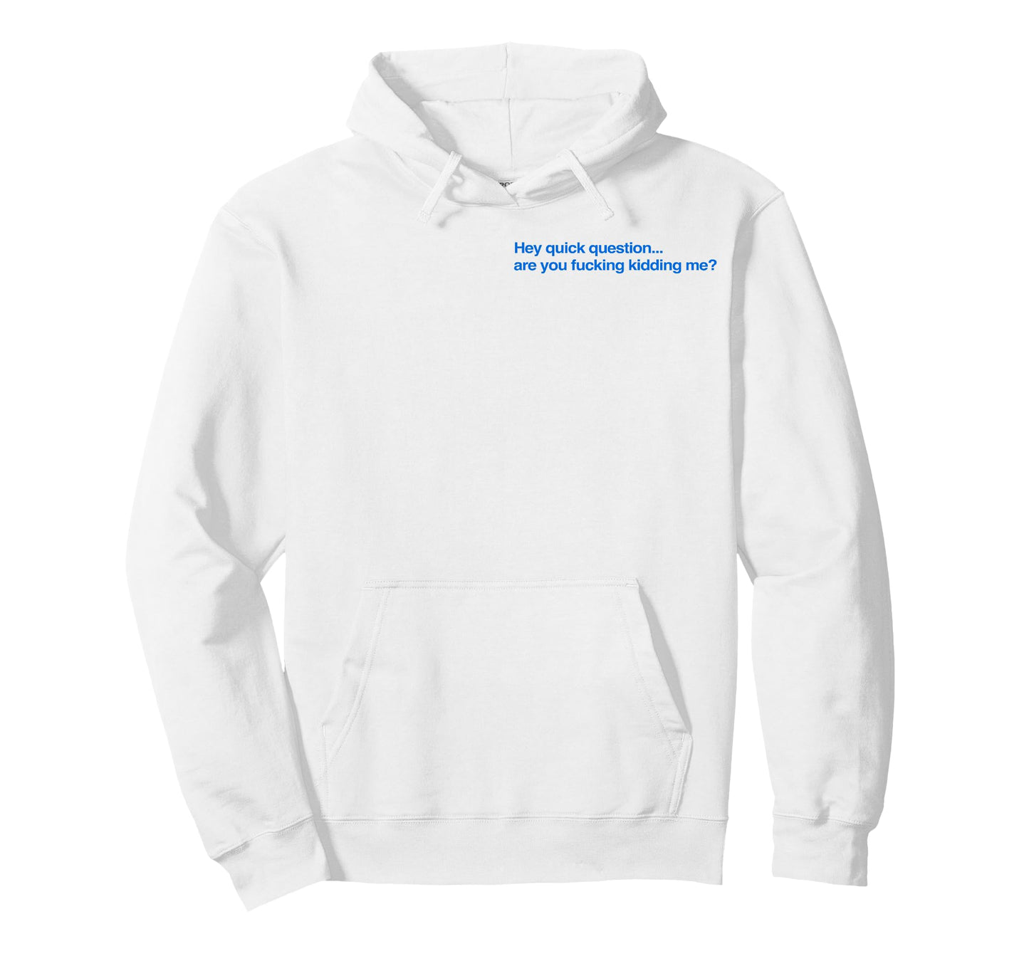 Hey Quick Question are You Fcking Kidding Me Funny T-Shirt